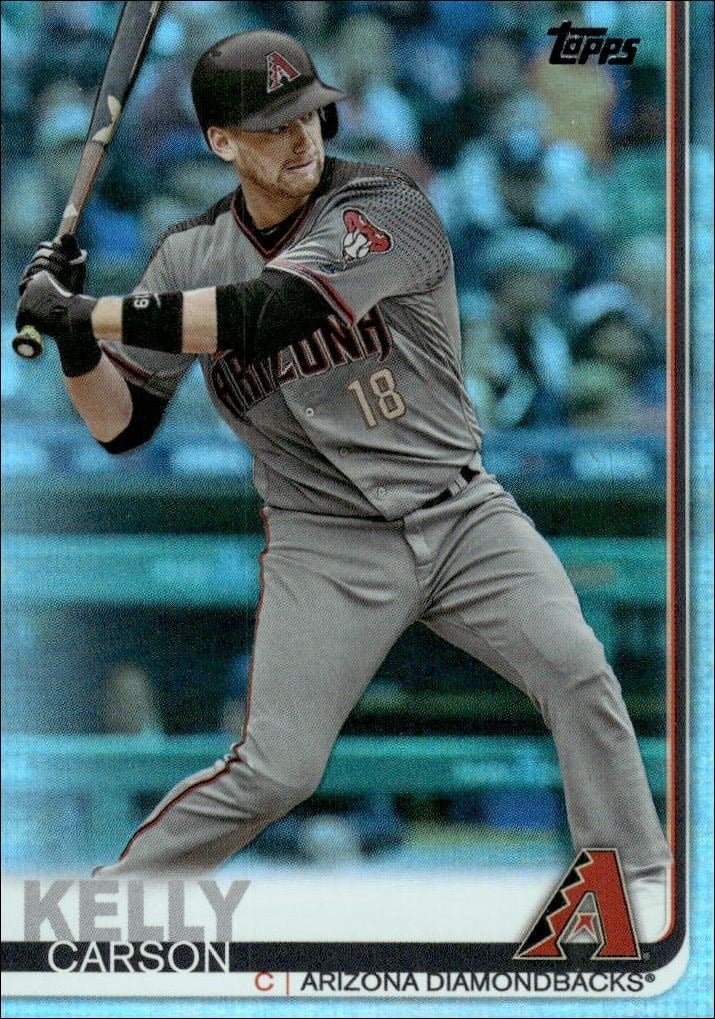 Carson Kelly 2019 Topps Series 2 #474 Baseball Trading Card - Front 2019 Topps Series 2 Carson Kelly #474 baseball trading card front