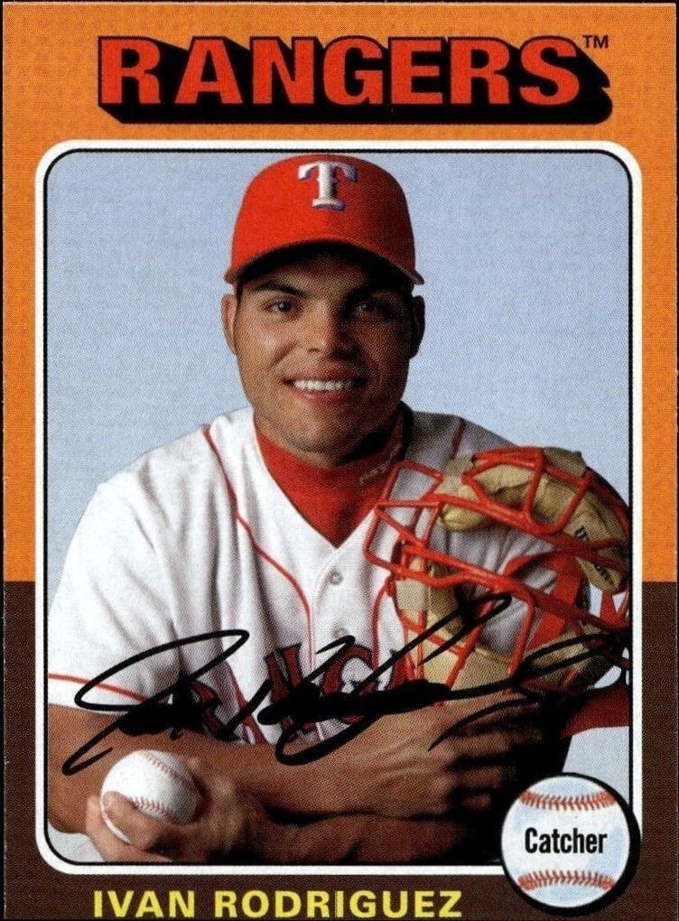 2019 Topps Archives Ivan Rodriguez #164 trading card