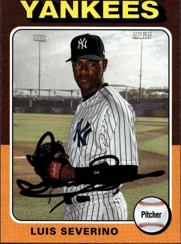 2019 Topps Archives Luis Severino #168 trading card