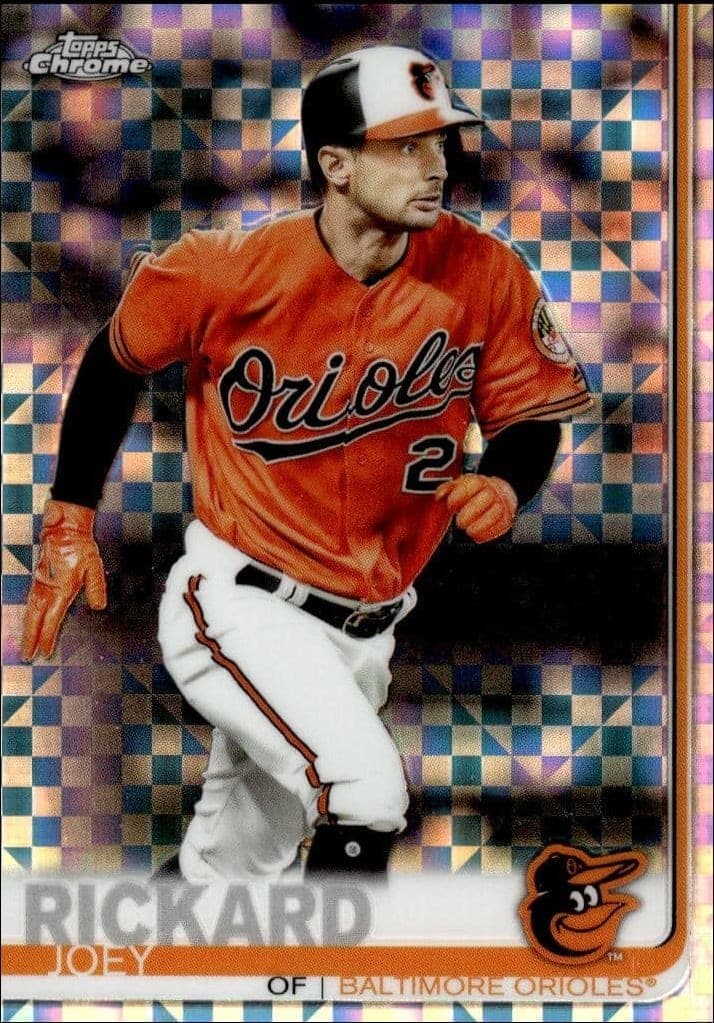 2019 Topps Chrome Joey Rickard #60 trading card