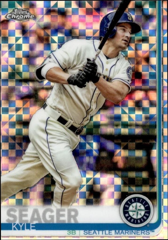 2019 Topps Chrome Kyle Seager #156 trading card