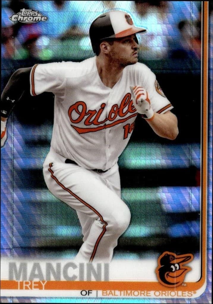 2019 Topps Chrome Trey Mancini #47 trading card