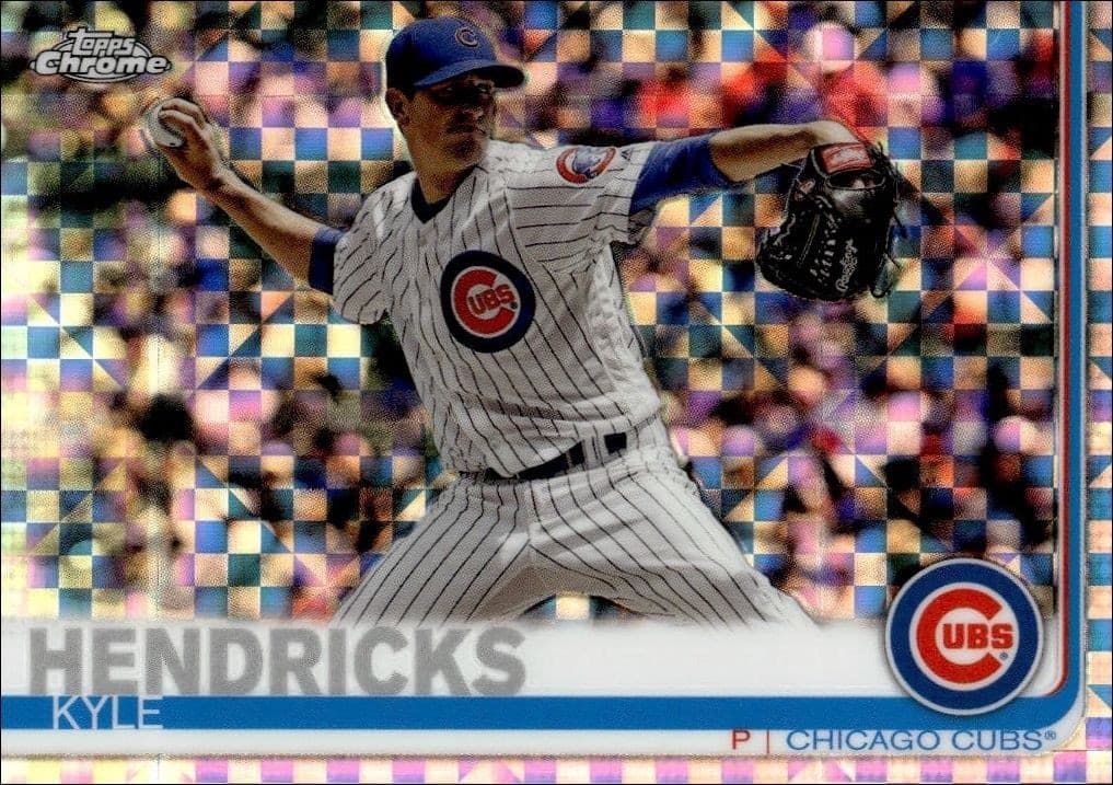 2019 Topps Chrome Kyle Hendricks #171 trading card