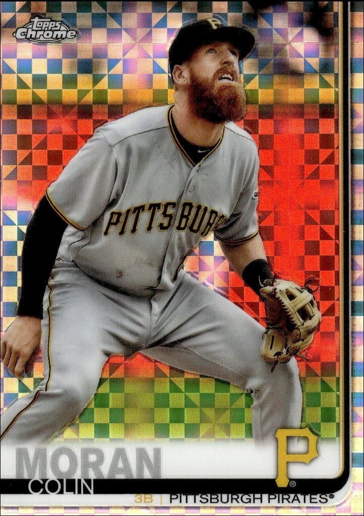 Colin Moran 2019 Topps Chrome #65 Baseball Trading Card - Front 2019 Topps Chrome Colin Moran #65 baseball trading card front