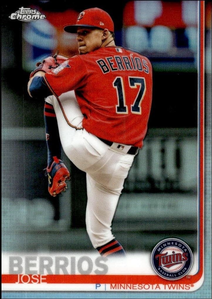 2019 Topps Chrome José Berríos #101 trading card