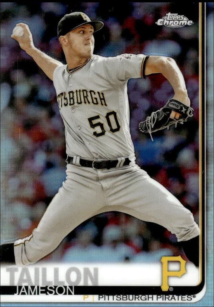 2019 Topps Chrome Jameson Taillon #194 trading card