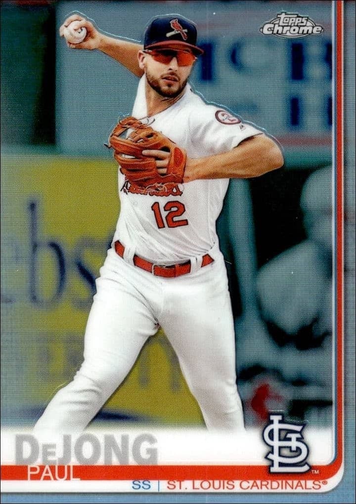 2019 Topps Chrome Paul DeJong #36 trading card
