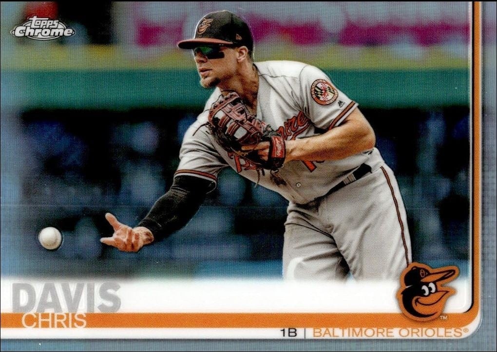 2019 Topps Chrome Chris Davis #41 trading card