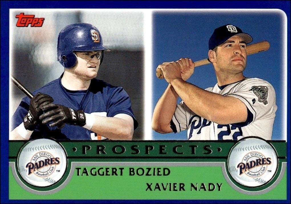 Taggert Bozied 2003 Topps #683 Baseball Trading Card - Front 2003 Topps Taggert Bozied #683 baseball trading card front