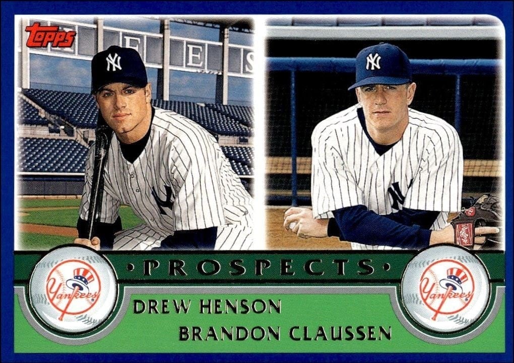 Drew Henson 2003 Topps #681 Baseball Trading Card - Front 2003 Topps Drew Henson #681 baseball trading card front