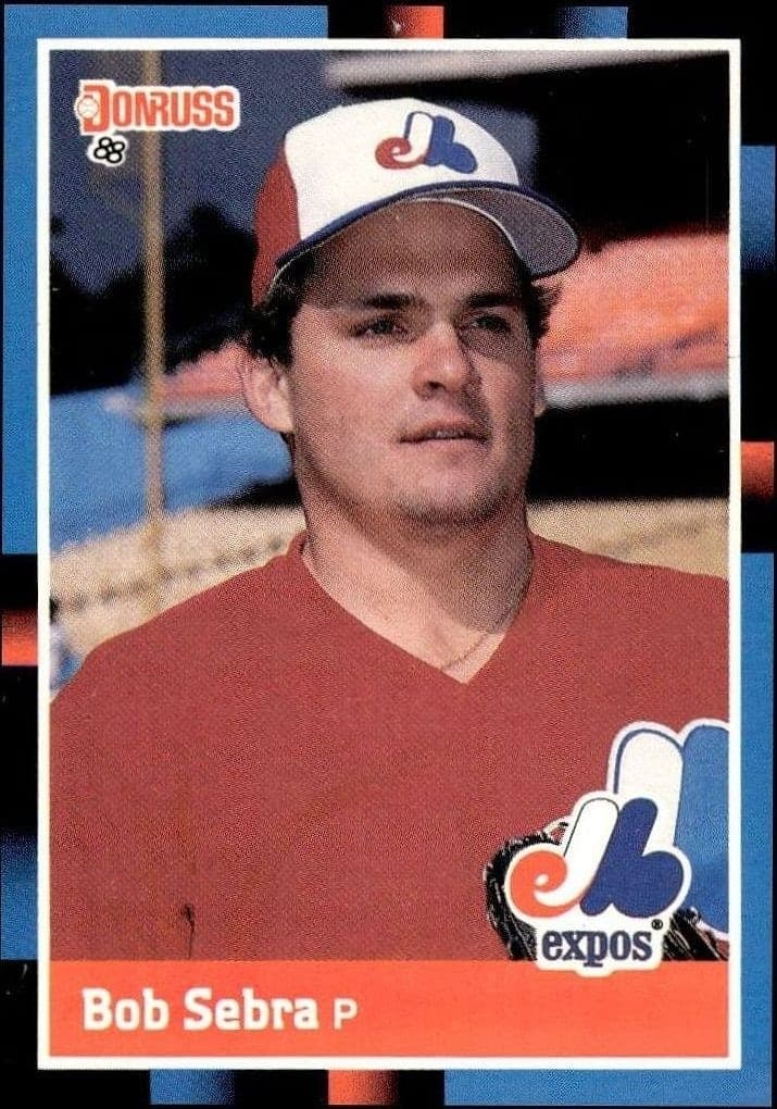 1988 Donruss Bob Sebra #458 trading card