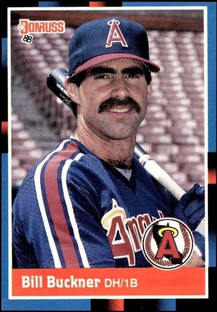 Bill Buckner 1988 Donruss #456 Baseball Trading Card - Front 1988 Donruss Bill Buckner #456 baseball trading card front