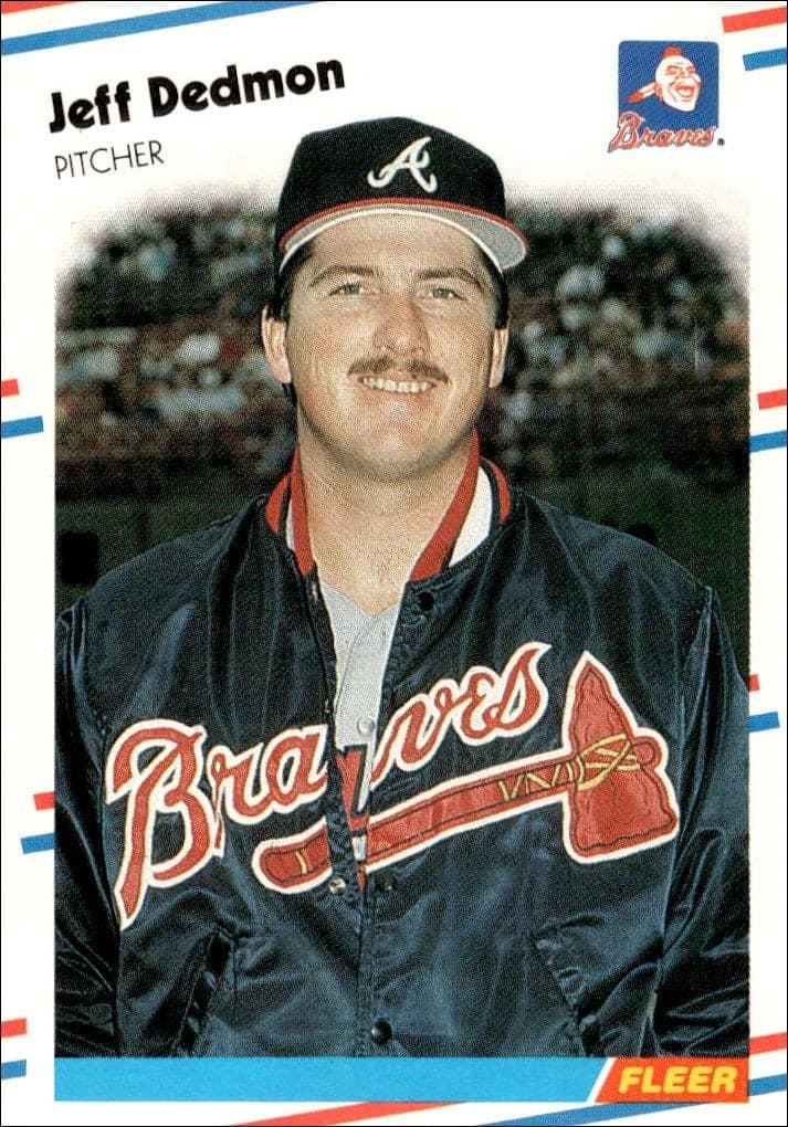 1988 Fleer Jeff Dedmon #537 trading card