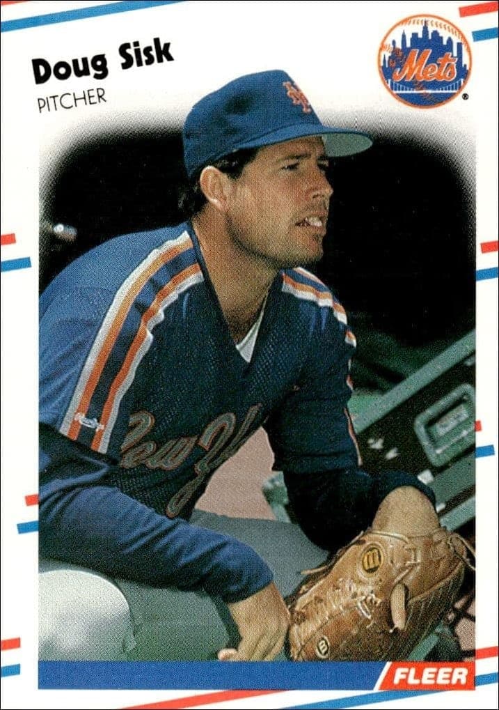 1988 Fleer Doug Sisk #150 trading card