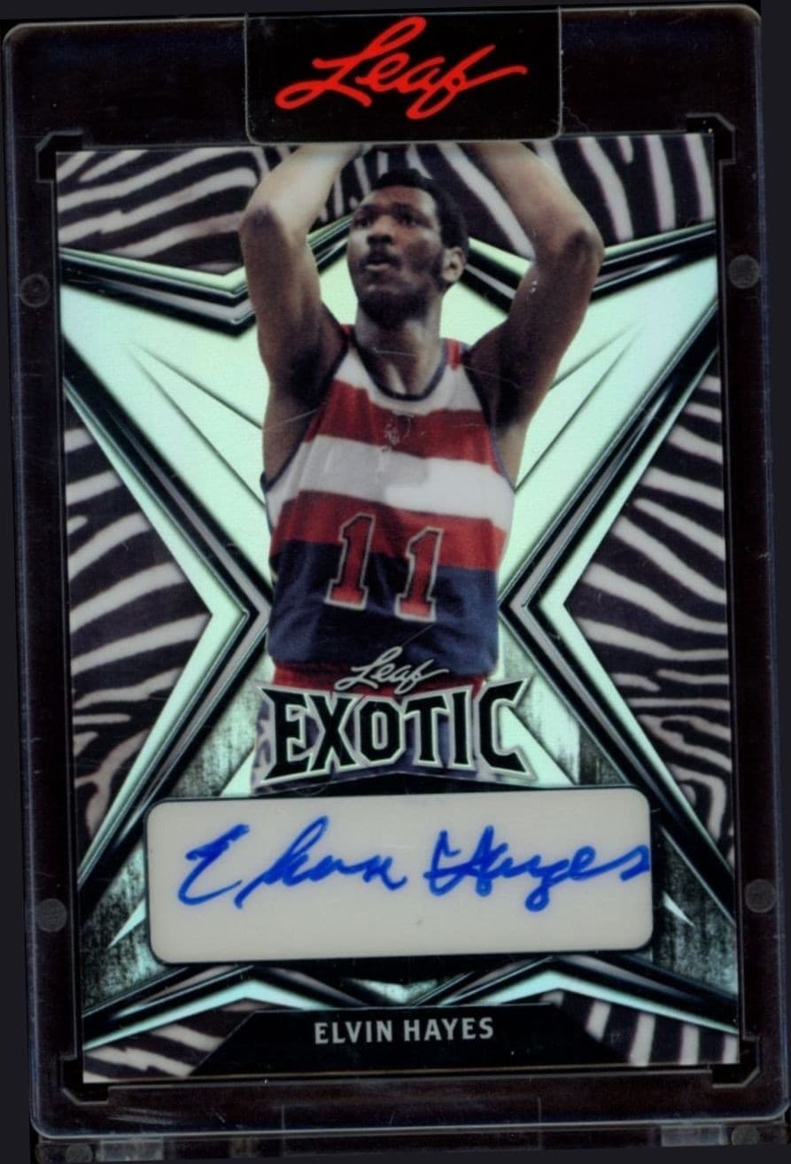 2022-23 Leaf Exotic Elvin Hayes #EA-EH2 trading card