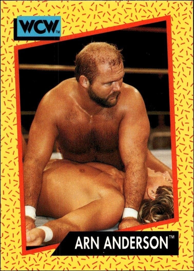 1991 Impel Arn Anderson #52 trading card