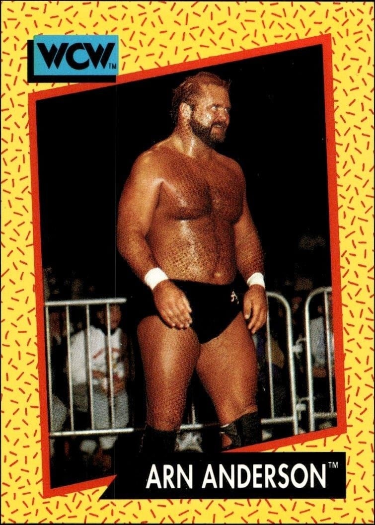 1991 Impel Arn Anderson #48 trading card