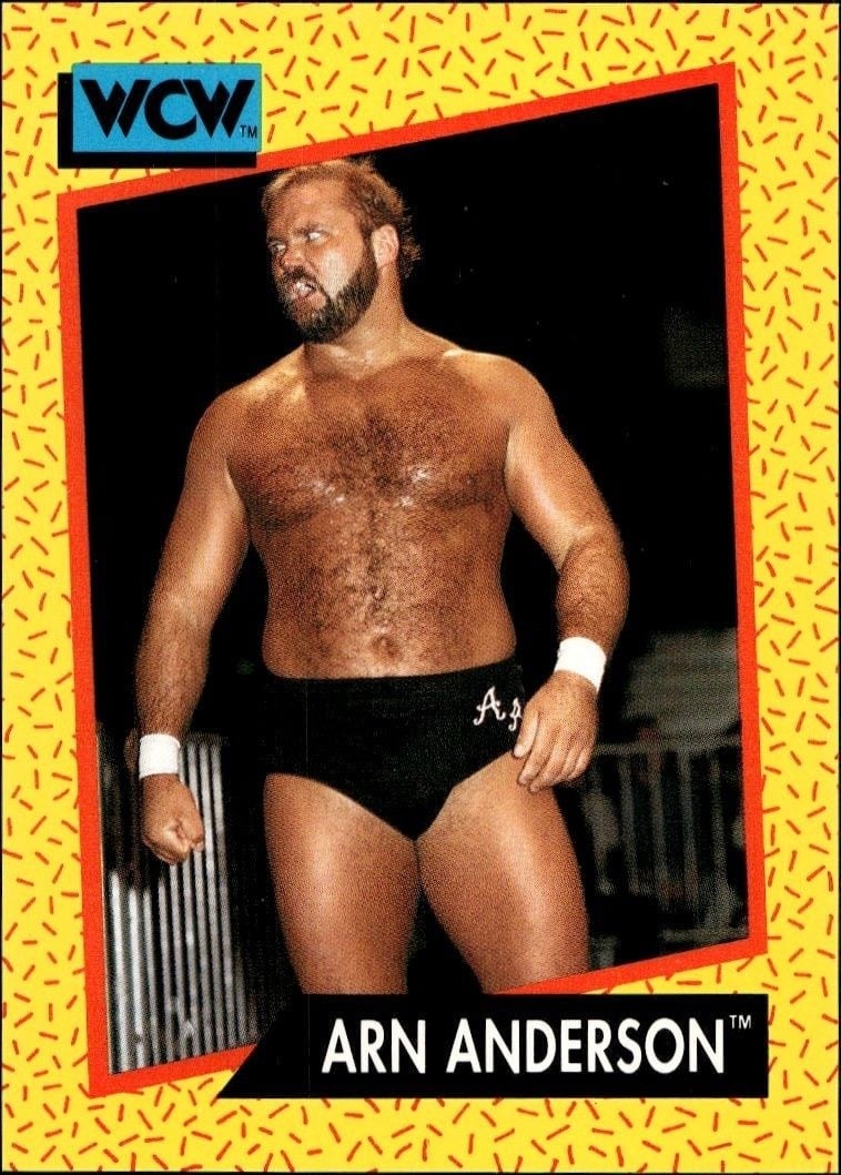 1991 Impel Arn Anderson #50 trading card