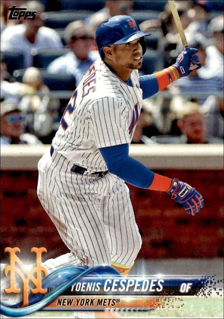 2018 Topps Yoenis Cespedes #125 trading card