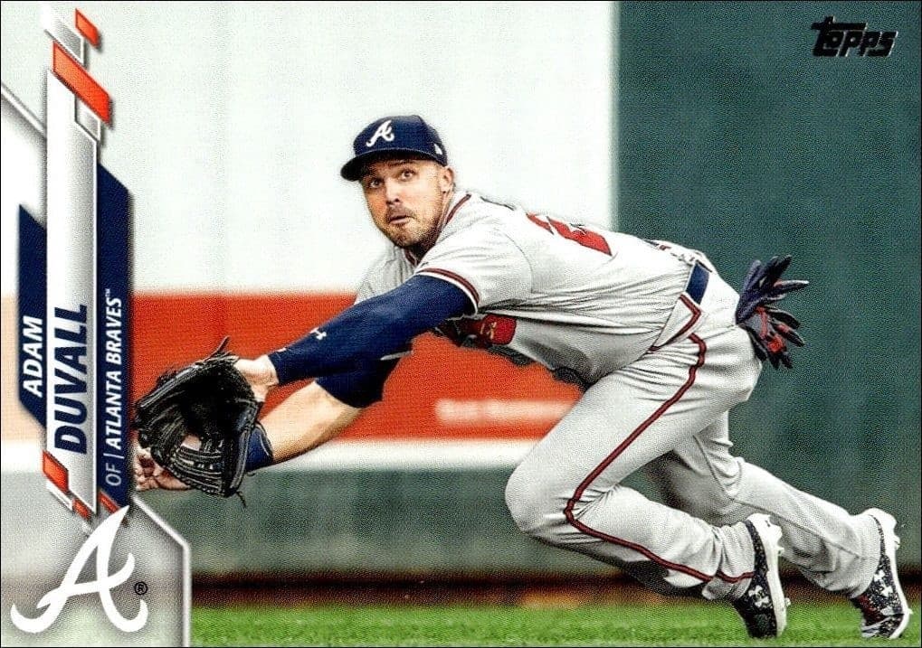 2020 Topps Adam Duvall #482 trading card