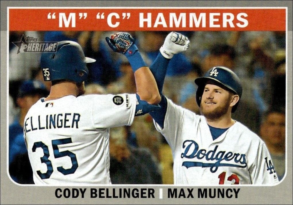 2019 Topps Heritage Cody Bellinger #CC-8 trading card