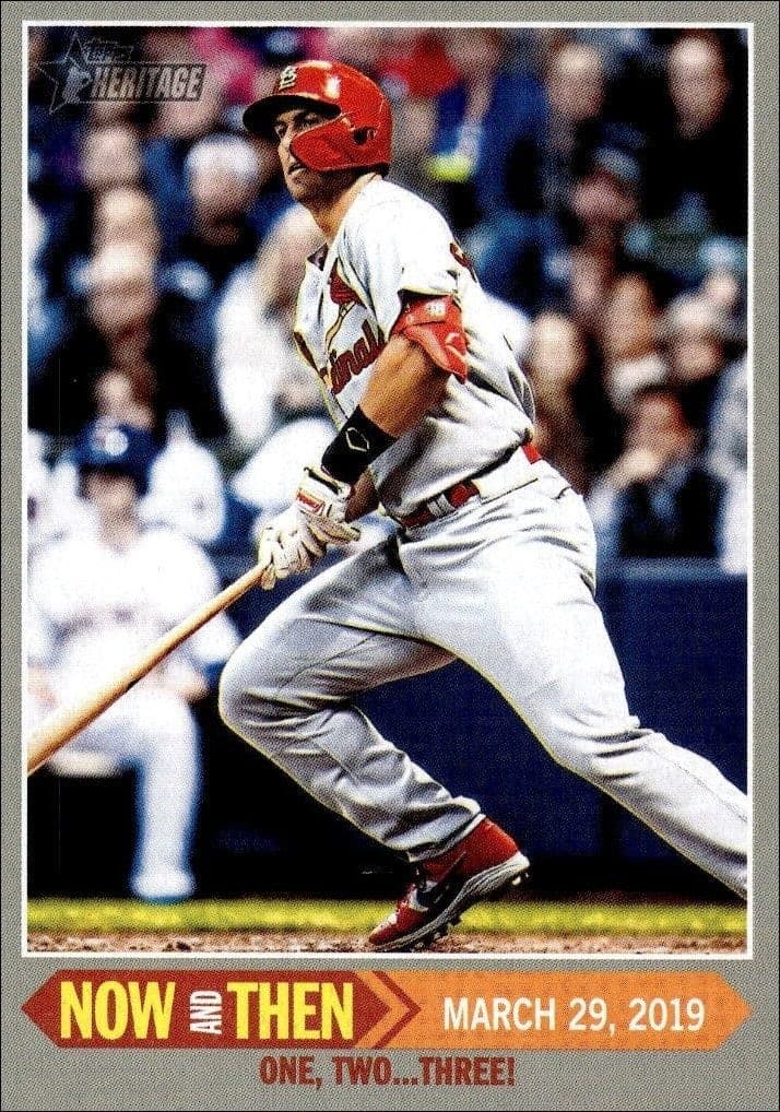 2019 Topps Heritage Paul Goldschmidt #NT-1 trading card