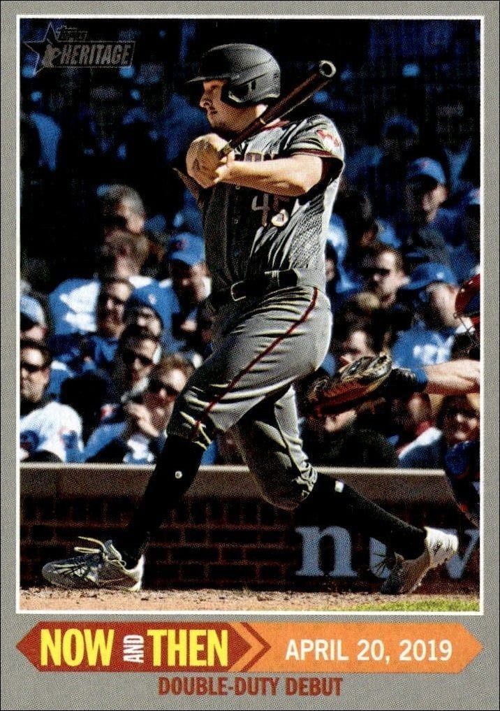 Taylor Clarke 2019 Topps Heritage #NT-10 Baseball Trading Card - Front 2019 Topps Heritage Taylor Clarke #NT-10 baseball trading card front