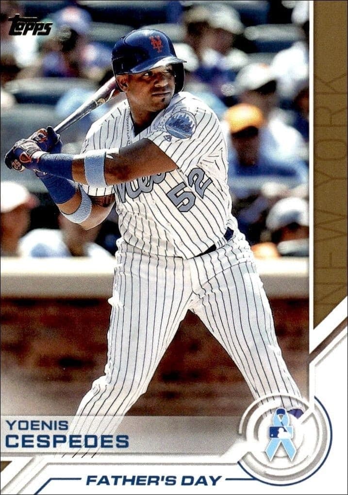 2017 Topps Yoenis Cespedes #S-48 trading card