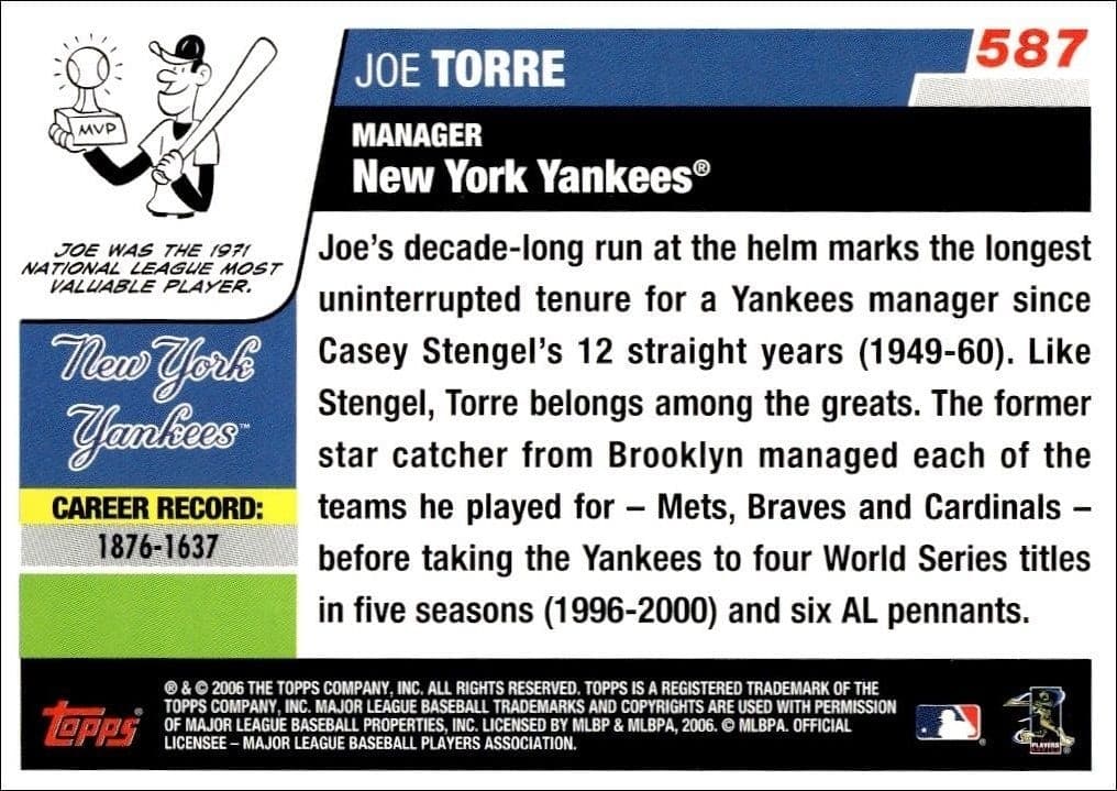 Joe Torre - Back