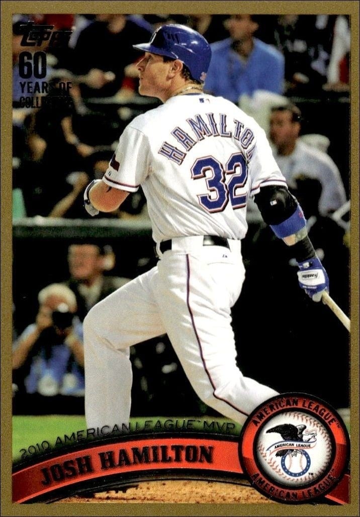 2011 Topps Josh Hamilton #29 trading card