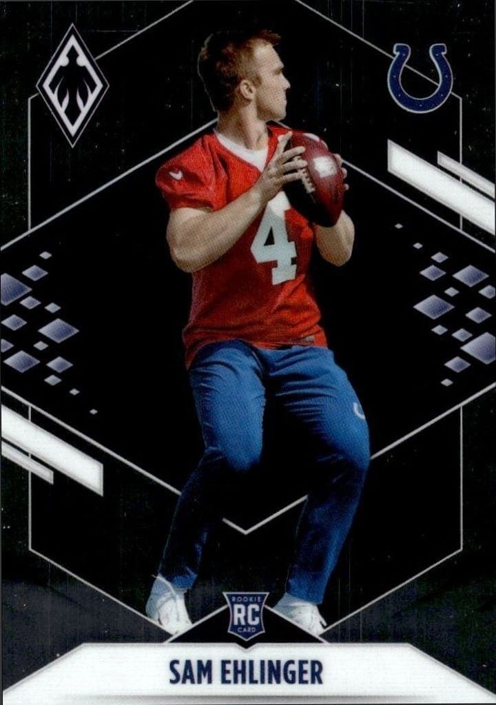 Sam Ehlinger 2021 Panini Phoenix #200 Football Trading Card - Front 2021 Panini Phoenix Sam Ehlinger #200 football trading card front
