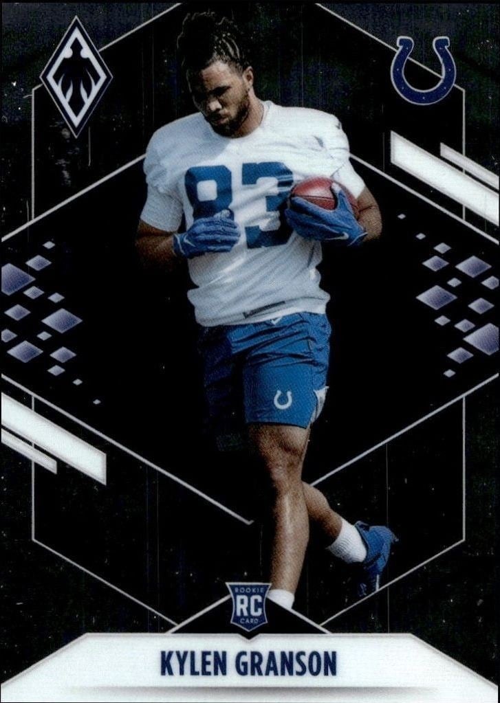 Kylen Granson 2021 Panini Phoenix #193 Football Trading Card - Front 2021 Panini Phoenix Kylen Granson #193 football trading card front