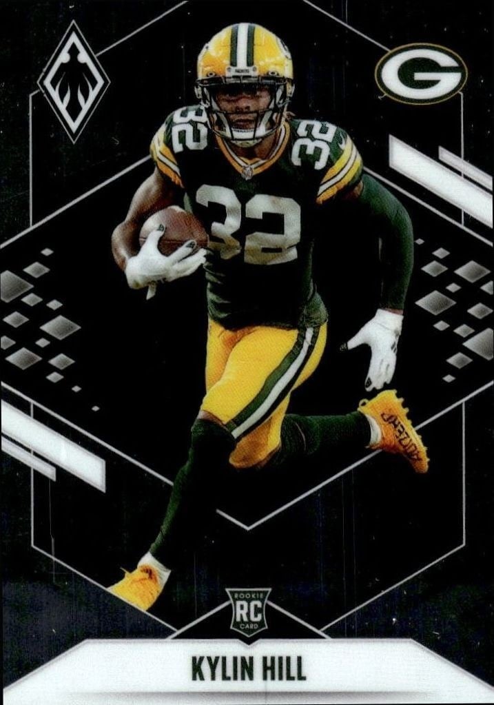 Kylin Hill 2021 Panini Phoenix #177 Football Trading Card - Front 2021 Panini Phoenix Kylin Hill #177 football trading card front