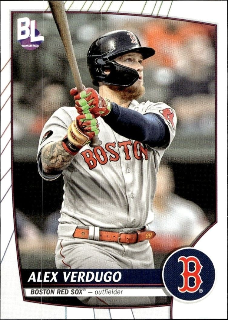 Alex Verdugo 2023 Topps Big League #168 Baseball Trading Card - Front 2023 Topps Big League Alex Verdugo #168 baseball trading card front