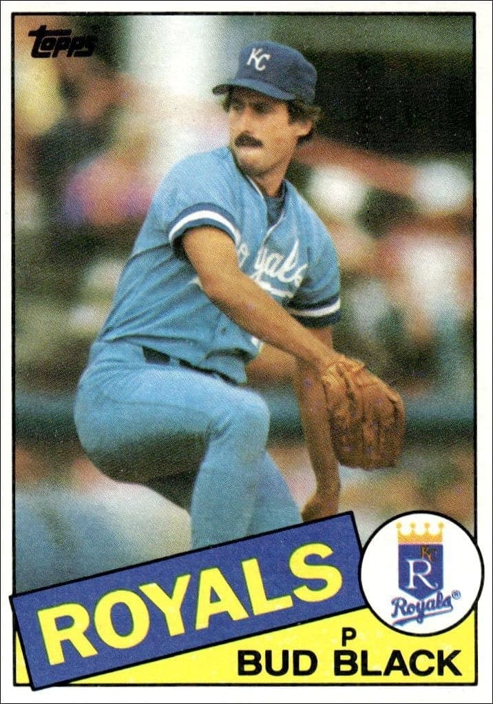 1985 Topps Bud Black #412 trading card