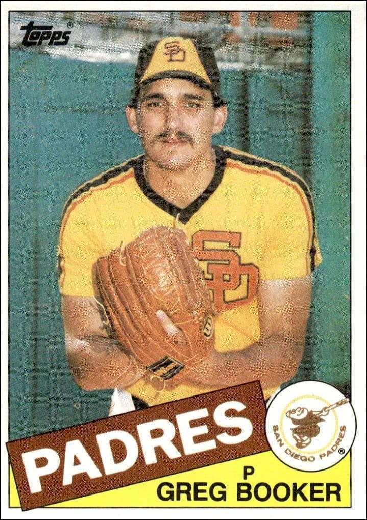 1985 Topps Greg Booker #262 trading card