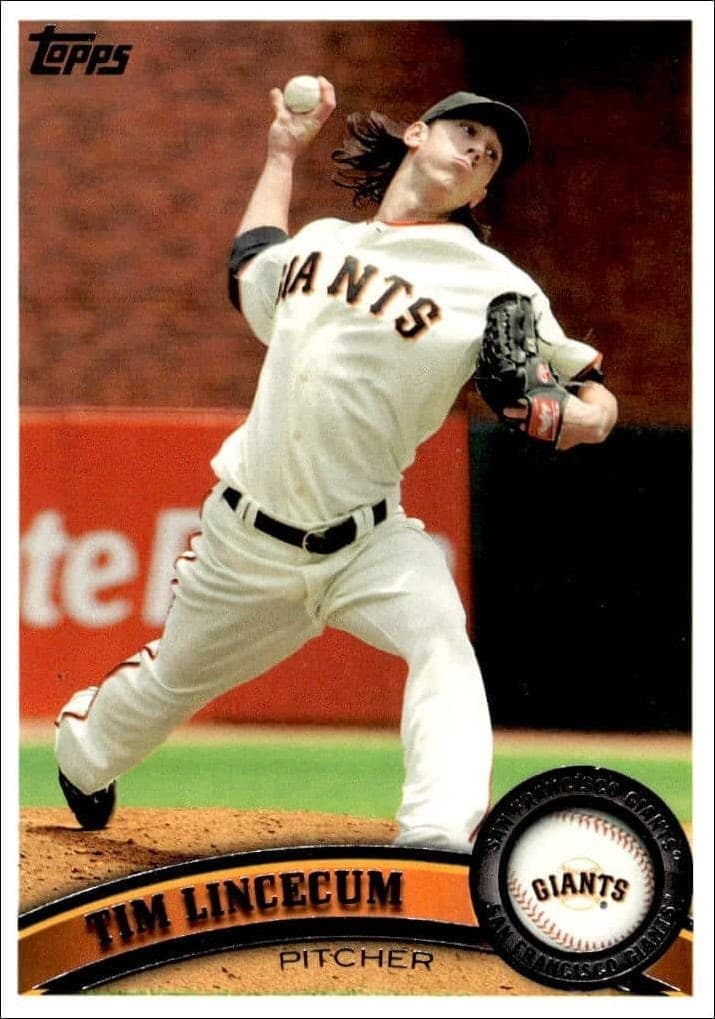 2011 Topps Series 2 Tim Lincecum #590 trading card