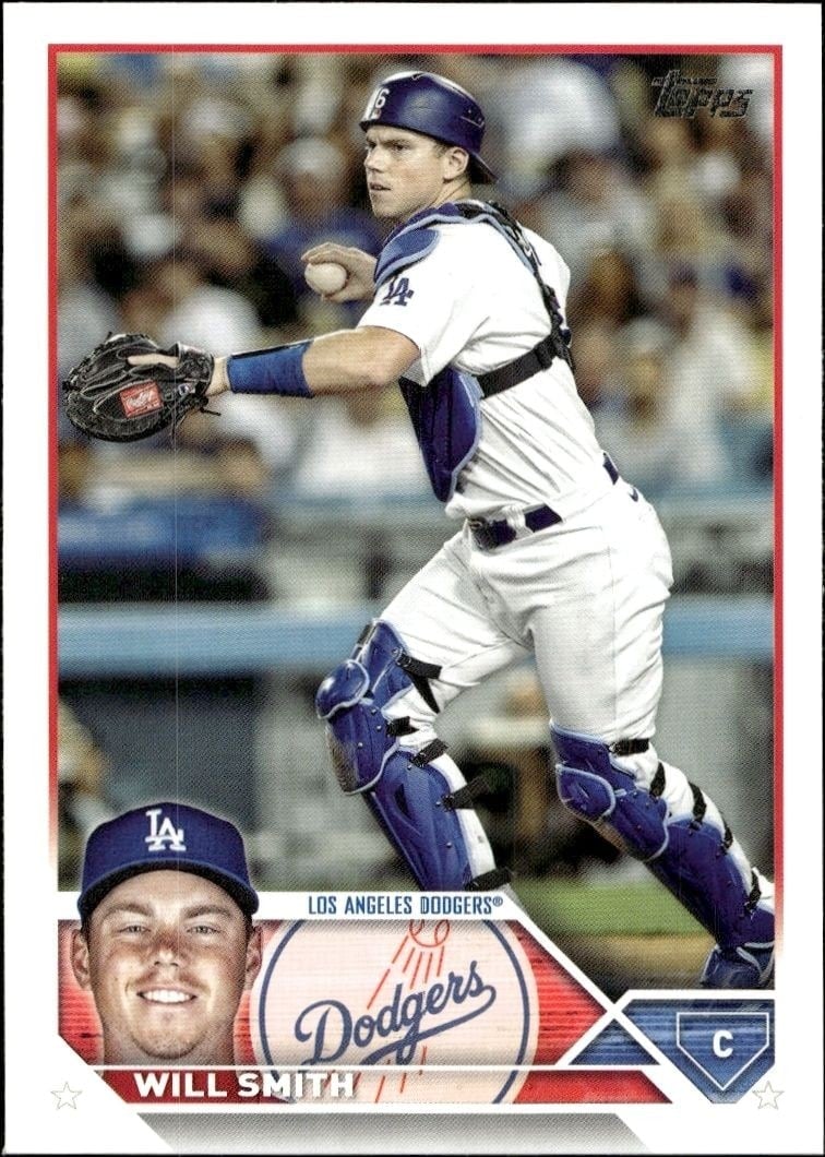 Will Smith 2023 Topps Series 2 #440 Baseball Trading Card - Front 2023 Topps Series 2 Will Smith #440 baseball trading card front