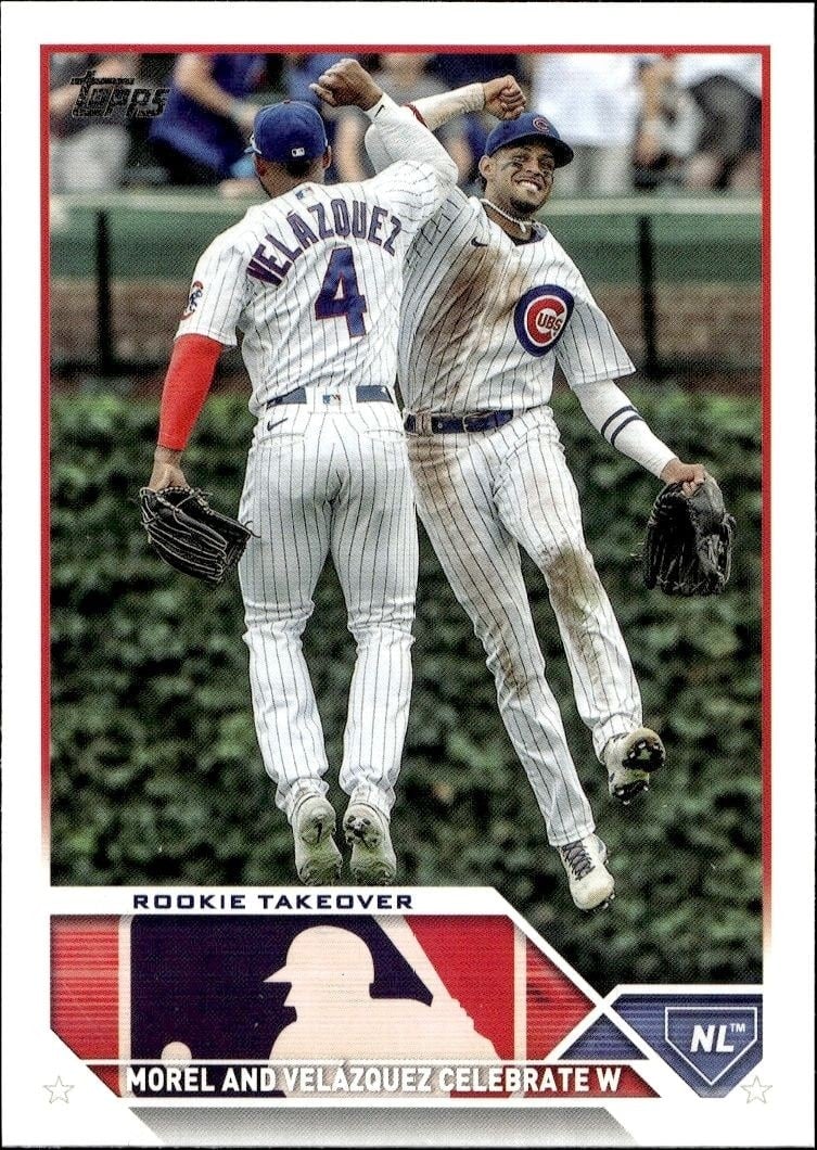 Rookie Takeover 2023 Topps Series 2 #376 Baseball Trading Card - Front 2023 Topps Series 2 Rookie Takeover #376 baseball trading card front