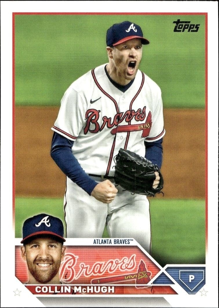 Collin McHugh 2023 Topps Series 2 #378 Baseball Trading Card - Front 2023 Topps Series 2 Collin McHugh #378 baseball trading card front