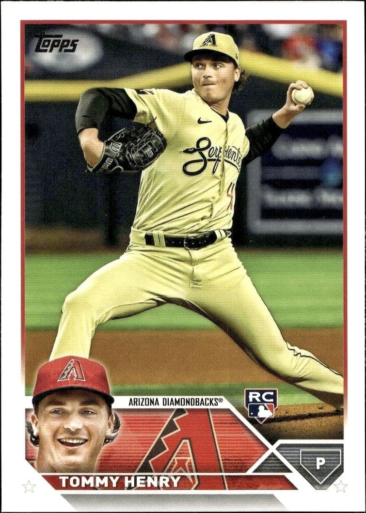 2023 Topps Series 2 Tommy Henry #336 trading card