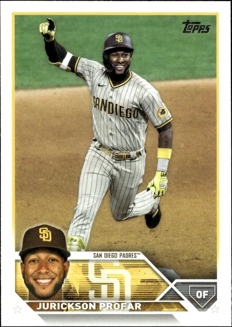 Jurickson Profar 2023 Topps Series 2 #337 Baseball Trading Card - Front 2023 Topps Series 2 Jurickson Profar #337 baseball trading card front