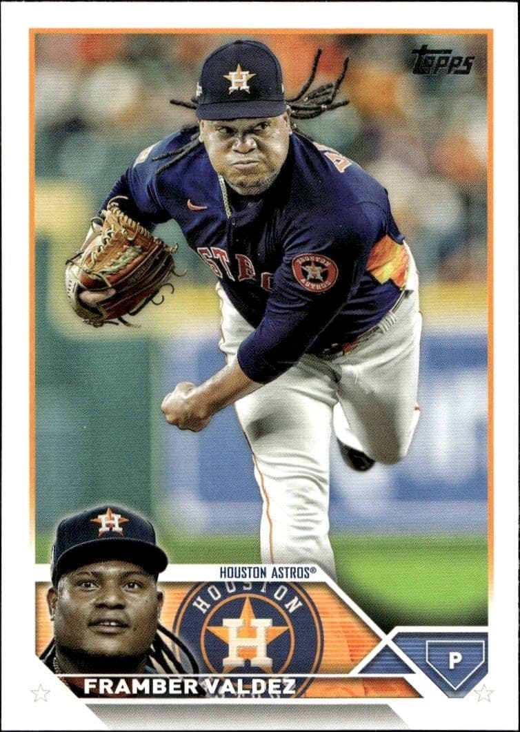 2023 Topps Series 2 Framber Valdez #342 trading card