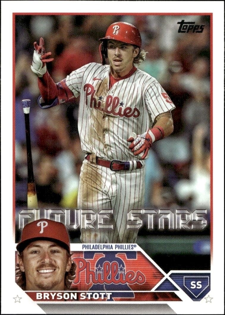 2023 Topps Series 1 Bryson Stott #295 trading card