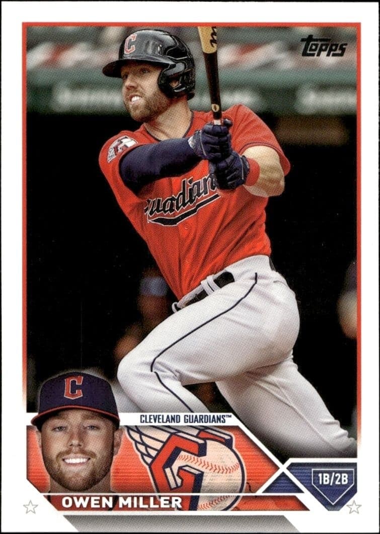 2023 Topps Series 1 Owen Miller #213 trading card