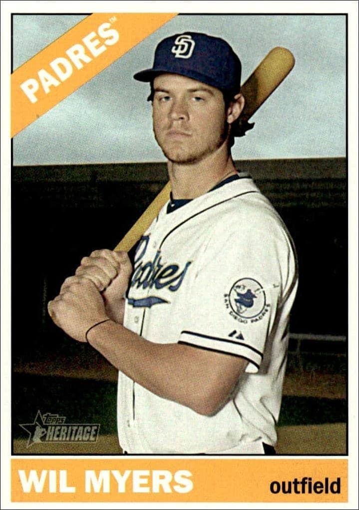 2015 Topps Heritage High Number Wil Myers #621 trading card