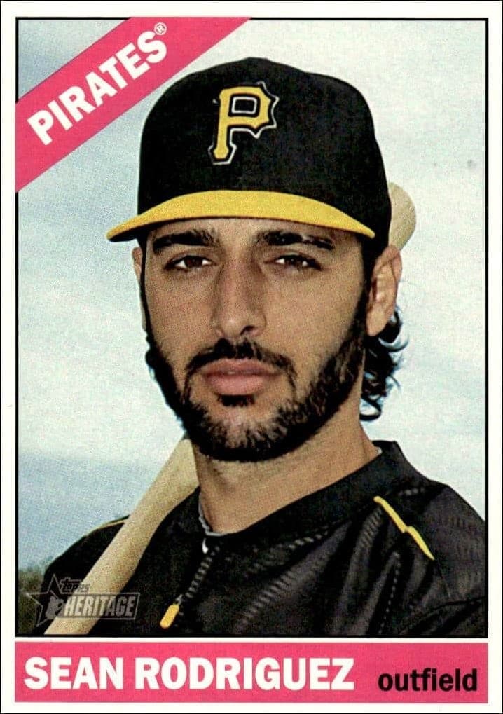 2015 Topps Heritage High Number Sean Rodriguez #574 trading card