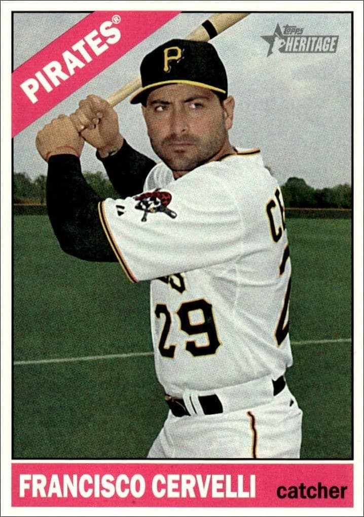2015 Topps Heritage High Number Francisco Cervelli #693 trading card