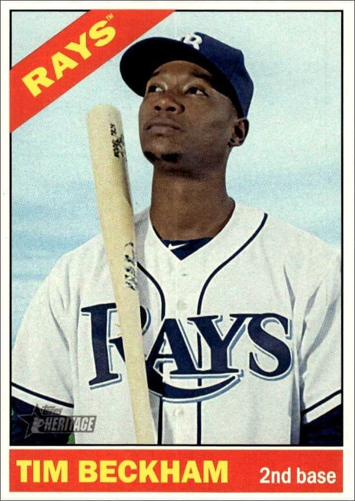 2015 Topps Heritage High Number Tim Beckham #576 trading card