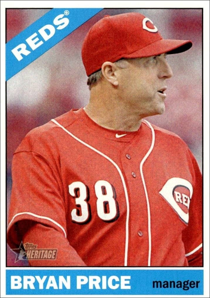 2015 Topps Heritage Bryan Price #269 trading card